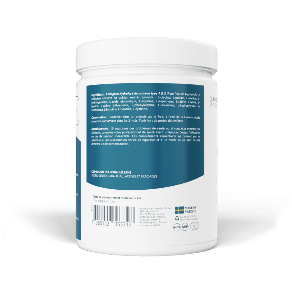 purecolla collagène marin hydrolysé en poudre