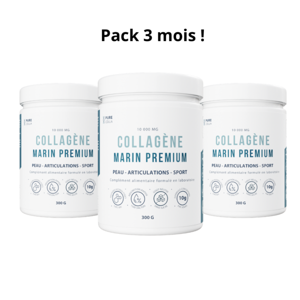 collagène marin purecolla pack 3 mois